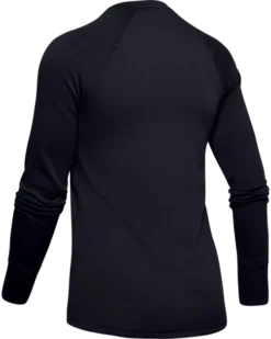 Under Armour Women's Base Crew 3.0 -Nike Sales Store 9011362 BlackPitchGrey 4