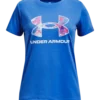 Under Armour Junior Girls' [8-20] UA Tech Print Fill Big Logo Short Sleeve Top