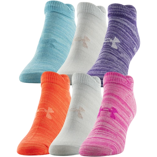 Under Armour Women's Essential 2.0 No-Show Sock (6 Pack) 1 Under Armour Women's Essential 2.0 No-Show Sock (6 Pack)