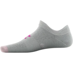Under Armour Junior Girls' [8-20] Essential 2.0 No-Show Sock (6 Pack) -Nike Sales Store 9014195 AssortedPinkWhite 3