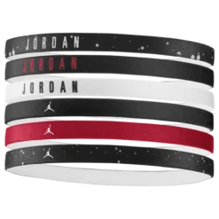 Unisex Jordan Elastic Headband (6 Pack)