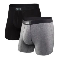 Saxx Men's Vibe Super Soft Boxer Brief, 2-Pack