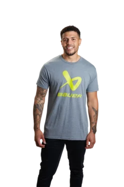 Bauer Senior Core Lockup Short Sleeve