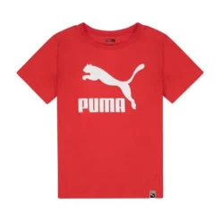 Puma Boys' [4-7] T7 Classics Cotton Jersey Short Sleeve Graphic T-Shirt