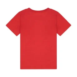Puma Boys' [4-7] T7 Classics Cotton Jersey Short Sleeve Graphic T-Shirt -Nike Sales Store 9016084 Red 2