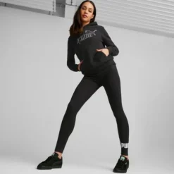 Puma Women's ESS Logo Legging 11 Puma Women's ESS Logo Legging -Nike Sales Store 9016102 Black 5