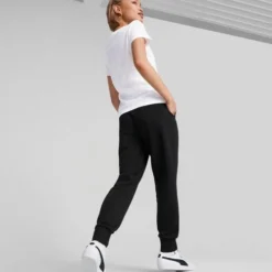 Puma Women's ESS Sweatpants TR -Nike Sales Store 9016109 Black 2