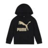 Puma Girls' [4-6X] Classics Cotton Fleece Pullover Hoodie