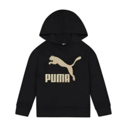 Puma Girls' [4-6X] Classics Cotton Fleece Pullover Hoodie