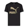 Puma Junior Girls' [8-20] Classics Cotton Jersey Short Sleeve Graphic T-Shirt