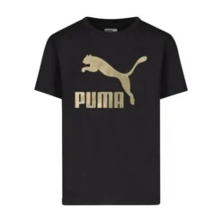 Puma Junior Girls' [8-20] Classics Cotton Jersey Short Sleeve Graphic T-Shirt