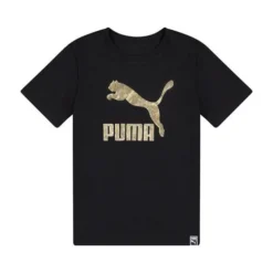 Puma Girls' [4-6X] Classics Cotton Jersey Short Sleeve Graphic T-Shirt