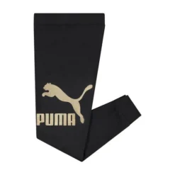 Puma Junior Girls' [8-20] Classics Fleece Jogger Pant -Nike Sales Store 9020165 Black 3