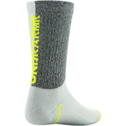 Under Armour Junior Boys' [8-20] Phenom Crew Sock (3 Pack) -Nike Sales Store 9020189 BlackGreyWhite 5