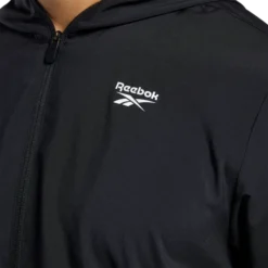 Reebok Men's Training Woven Jacket -Nike Sales Store 9021095 Black 5