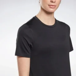 Reebok Women's WOR Speedwick T-Shirt -Nike Sales Store 9021107 Black 2