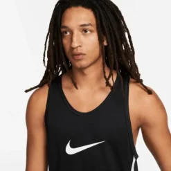 Nike Men's Dri-FIT Icon+ Jersey 6 Nike Men's Dri-FIT Icon+ Jersey -Nike Sales Store 9022070 BlackWhite 2
