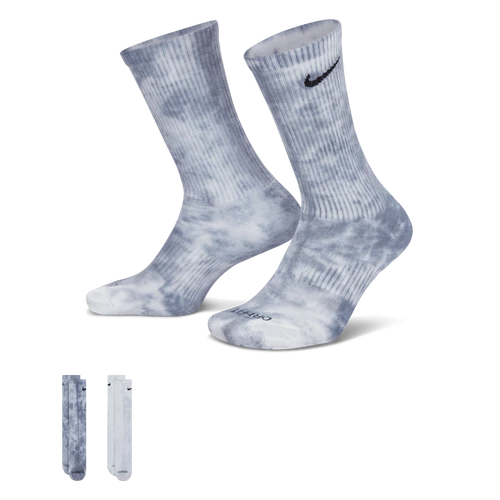 Nike Women's Everyday Plus Cushioned Tie-Dye Crew Sock (2 Pack) 1 Nike Women's Everyday Plus Cushioned Tie-Dye Crew Sock (2 Pack)
