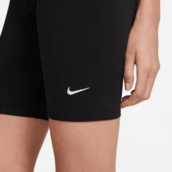 Nike Women's Sportswear Essential Mid Rise Biker Short 8 Nike Women's Sportswear Essential Mid Rise Biker Short -Nike Sales Store 9022181 BlackWhite 2