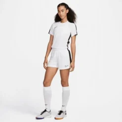 Nike Women's Dri-FIT Academy 23 Soccer Shorts -Nike Sales Store 9022198 WhiteBlack 5