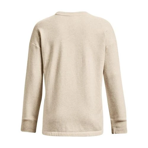 Under Armour Women's Rival Fleece Oversized Crew Sweatshirt 2 Under Armour Women's Rival Fleece Oversized Crew Sweatshirt - Image 2