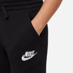 Nike Boys' [8-20] Sportswear Club Fleece Jogger -Nike Sales Store 9026064 BlackWhite 2