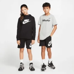 Nike Junior Boys' [8-20] Sportswear Club Fleece Short -Nike Sales Store 9026065 Black 5
