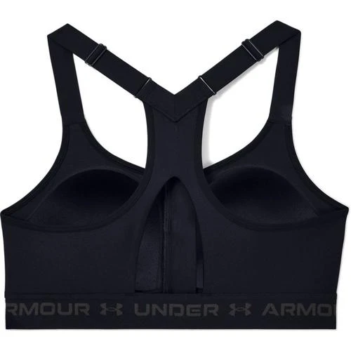 Under Armour Women's Armour High Crossback Zip Sports Bra 2 Under Armour Women's Armour High Crossback Zip Sports Bra - Image 2