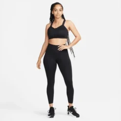 Nike Women's Alpha High Support Padded Zip-Front Sports Bra -Nike Sales Store 9030302 BlackGrey 5
