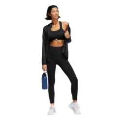 ADIDAS Women's TLRD Impact Training High Support Sports Bra -Nike Sales Store 9030362 BlackWhite 4