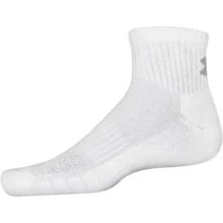 Under Armour Boys Train Cotton Quarter Sock (3 Pack) -Nike Sales Store 9030915 TrueGreyHeather 6
