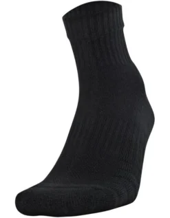 Under Armour Men's Training Cotton Quarter Sock (6 Pack) 6 Under Armour Men's Training Cotton Quarter Sock (6 Pack) -Nike Sales Store 9030919 Black 2