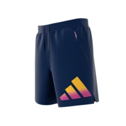 ADIDAS Men's Train Icon 3Bar 7" Short -Nike Sales Store 9044040 Navy 2