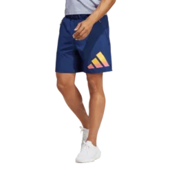 ADIDAS Men's Train Icon 3Bar 7" Short -Nike Sales Store 9044040 Navy 4