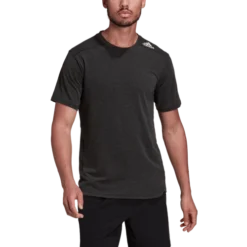 ADIDAS Men's Designed For Training Tee -Nike Sales Store 9044043 Black 4