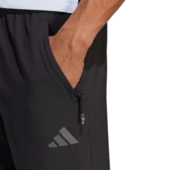 ADIDAS Men's Training Essential Pant -Nike Sales Store 9044045 BlackGrey 3