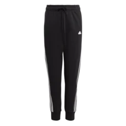 ADIDAS Junior Girls' [8-20] Future Icons 3-Stripes Cotton Pant -Nike Sales Store 9044064 BlackWhite 5