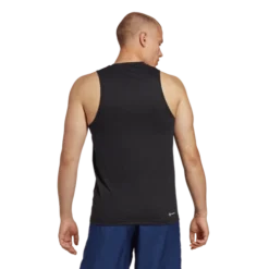ADIDAS Men's Train Essentials Feelready Training Tank Top -Nike Sales Store 9044113 Black 5