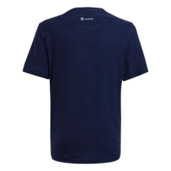 ADIDAS Boys' Train Icons Heather Tee 11 ADIDAS Boys' Train Icons Heather Tee -Nike Sales Store 9044117 DarkBlueBlack 5