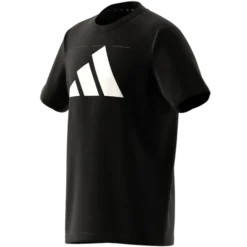 ADIDAS Boys' Training Essentials Logo Tee 8 ADIDAS Boys' Training Essentials Logo Tee -Nike Sales Store 9044121 BlackWhite 2