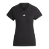 ADIDAS Women's Train Essentials Minimal Branding V-Neck Tee