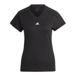 ADIDAS Women's Train Essentials Minimal Branding V-Neck Tee