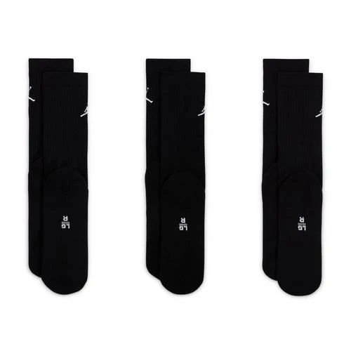 Men's Jordan Everyday Crew Socks, 3-Pack 4 Men's Jordan Everyday Crew Socks, 3-Pack - Image 4