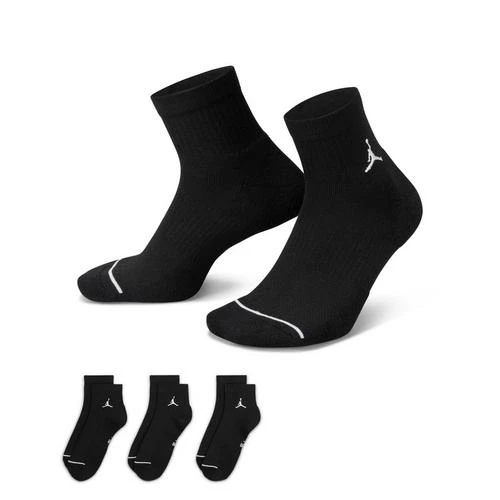 Men's Jordan Everyday Ankle Socks, 3-Pack 1 Men's Jordan Everyday Ankle Socks, 3-Pack