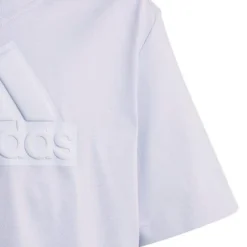 ADIDAS Boys [8-16] Future Icon Logo Tee -Nike Sales Store 9050791 LightBlue 3