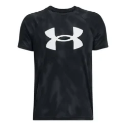 Under Armour Boys Tech Big Logo Printed Short Sleeve